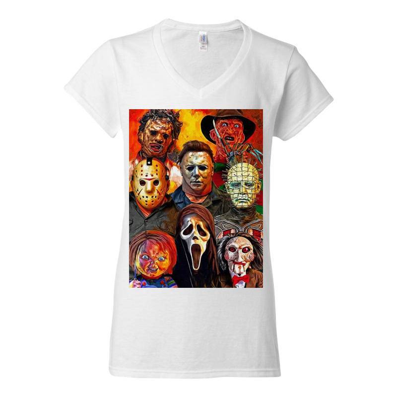 Halloween V-Neck T-Shirt