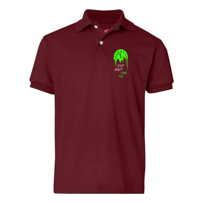 Don't Waste Your Time Polo T-Shirt