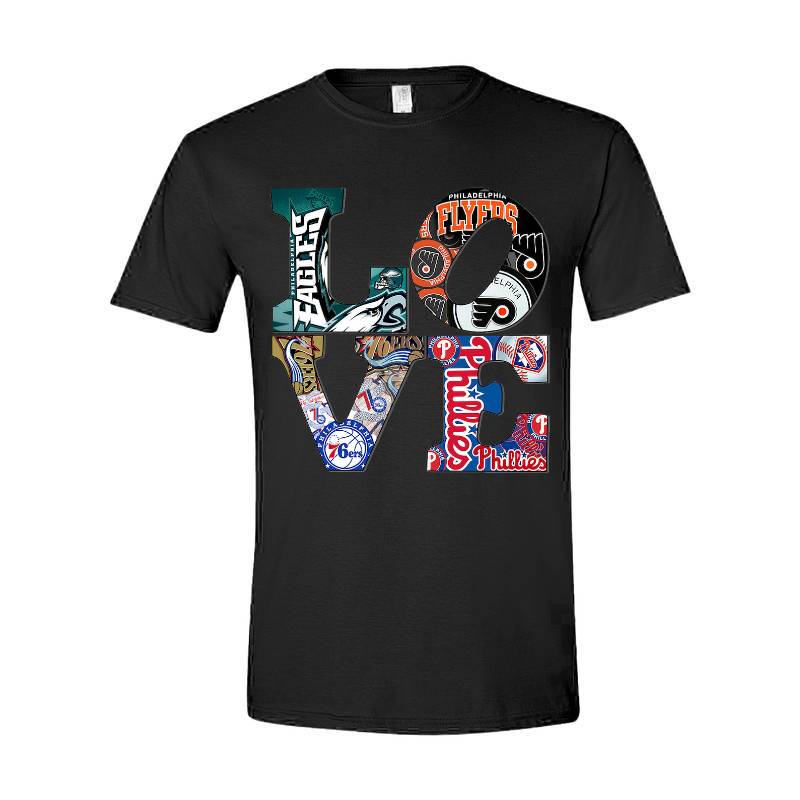 Philly Teams Love T-Shirt