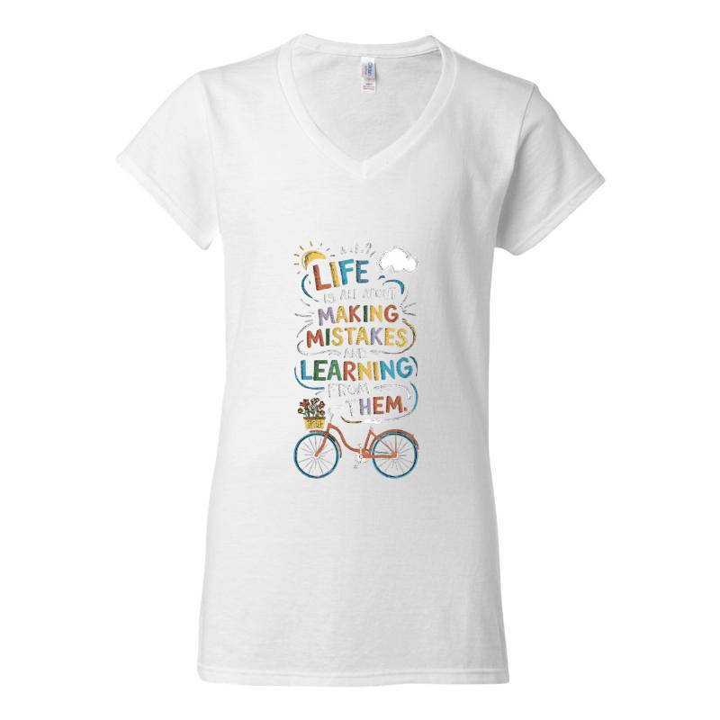 Life V-Neck T-Shirt