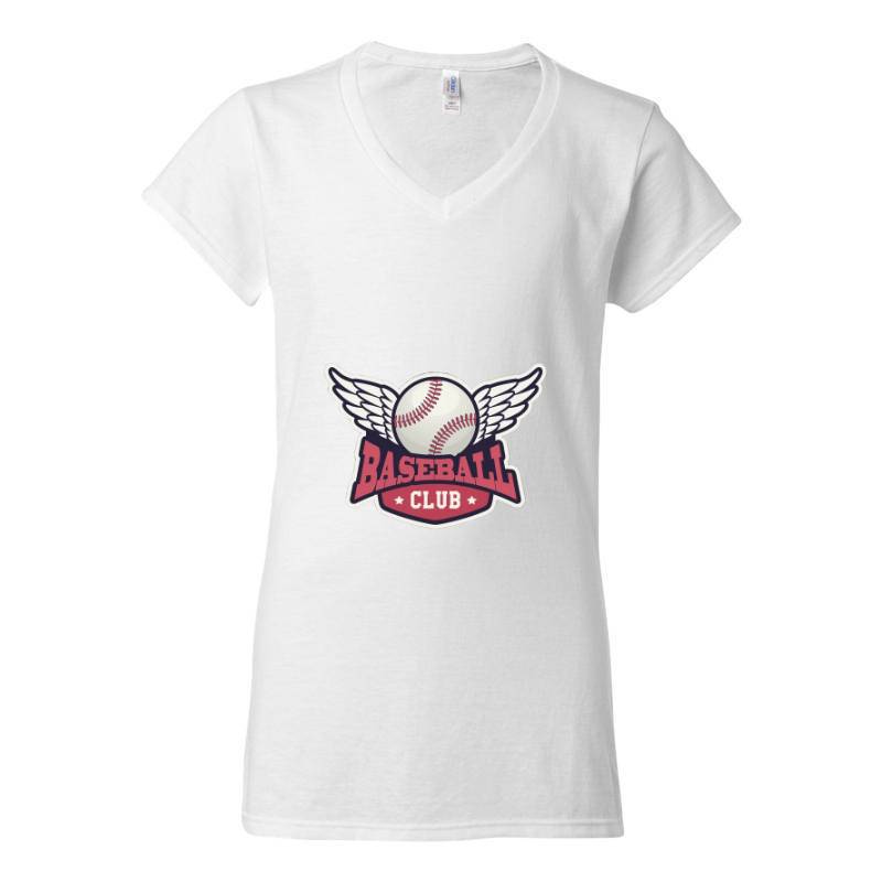 Baseball V-Neck T-Shirt