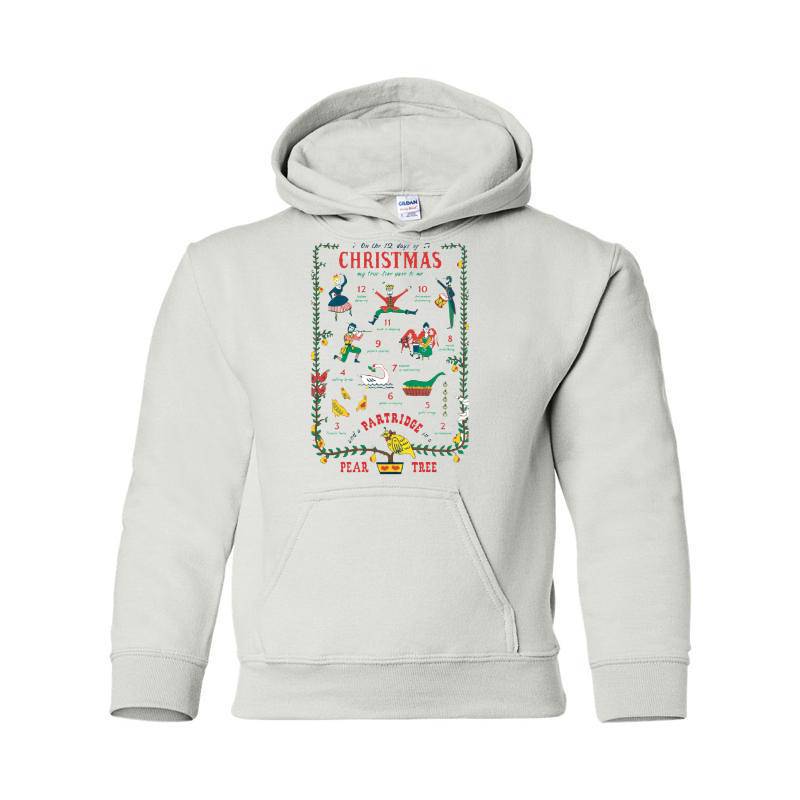 12 Days Of Christmas Hooded Sweatshirt