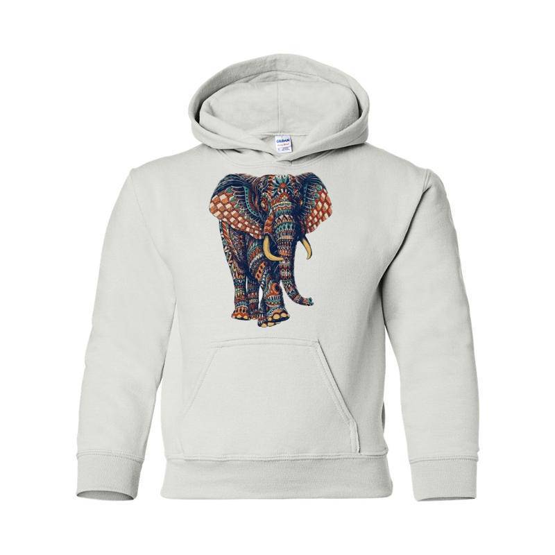 Elephant Hooded Sweatshirt