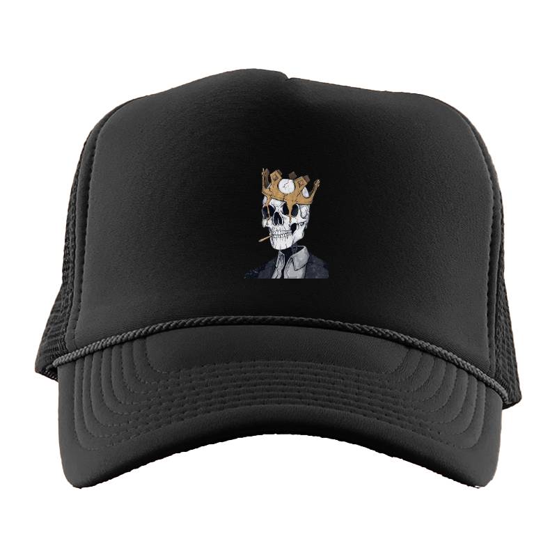 King Skull Trucker Hat