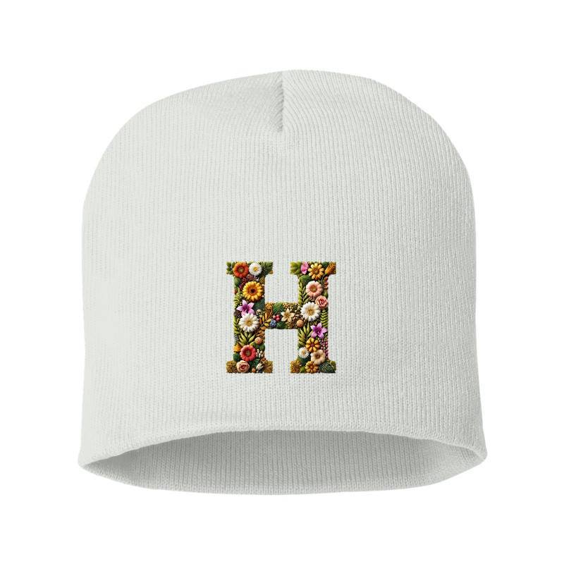Letter H Beanie