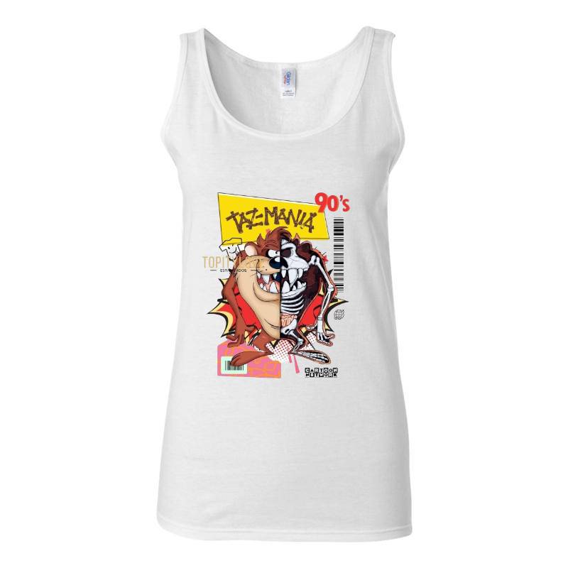Cartoon Tank Top T-Shirt