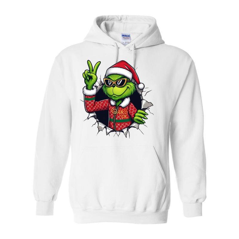 Grinch Peace Hoodie