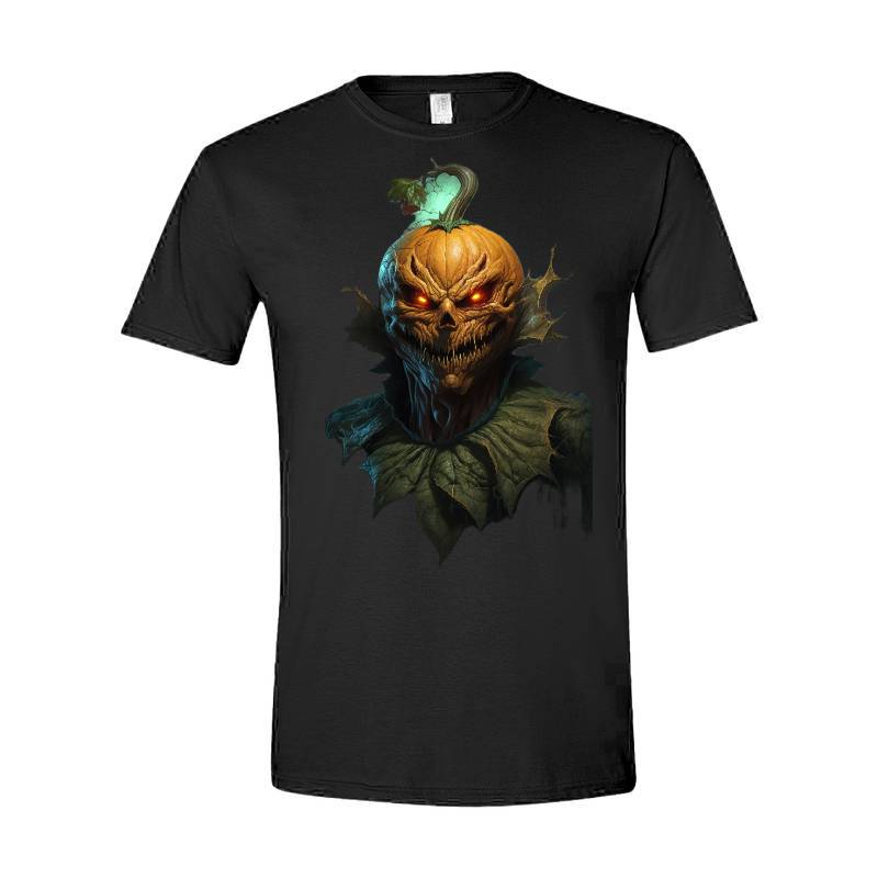 Halloween Pumpkin Head T-Shirt