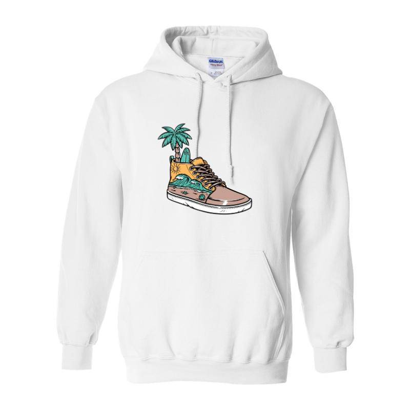 Palm and surf Hoodie