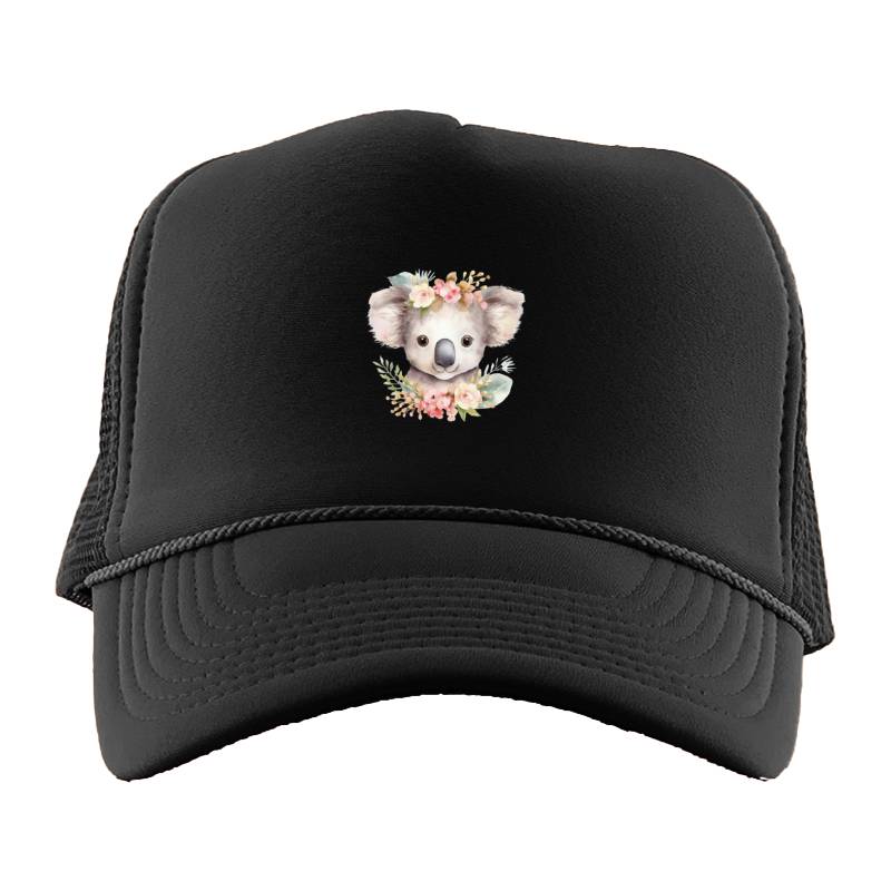Koala with flower Trucker Hat