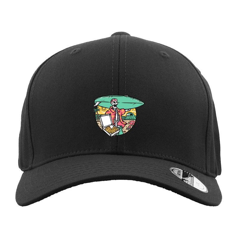 Surfer Skull and Pizza Hat