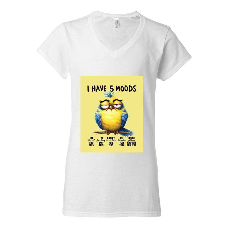 Moods V-Neck T-Shirt