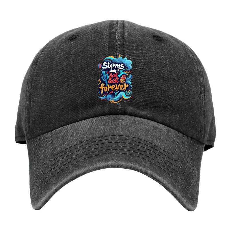 Storms Don't Last Baseball Cap