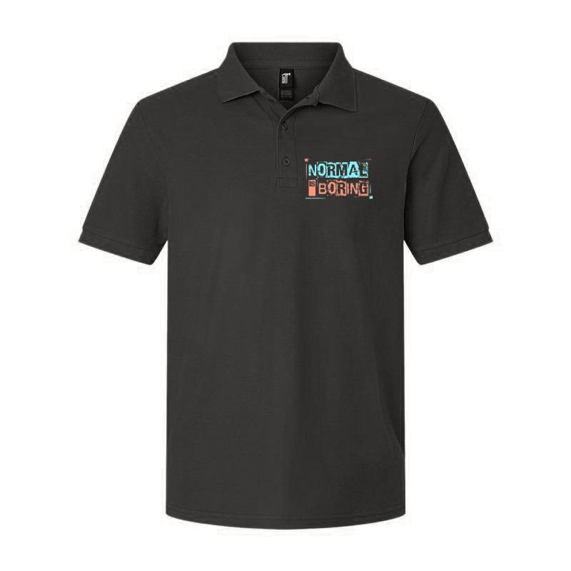 Normal Is Boring Polo T-Shirt