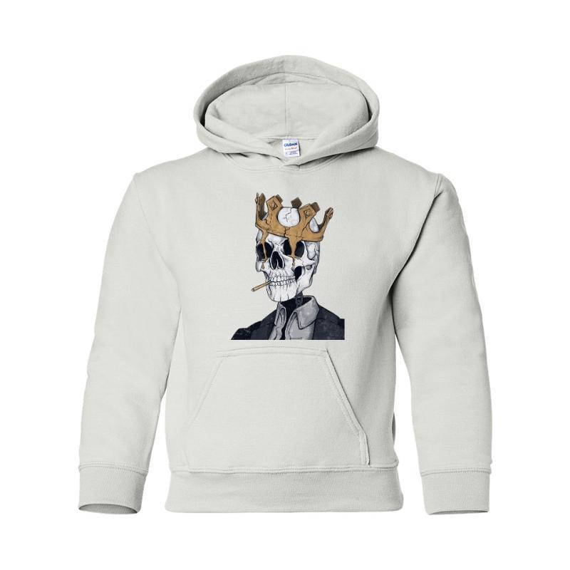 King Skull Hooded Sweatshirt