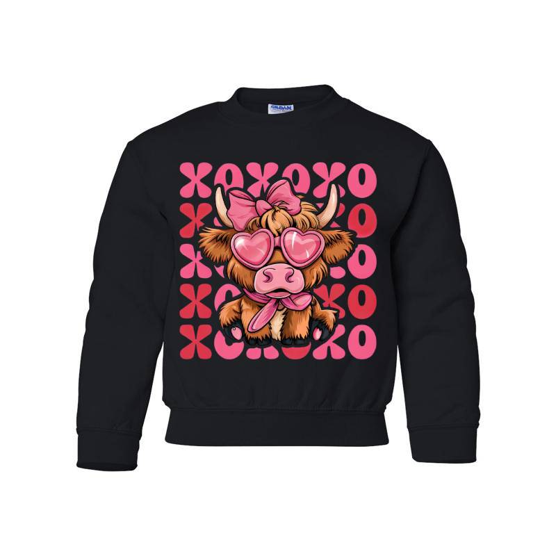 Valentine's Day Youth Crewneck Sweatshirt 