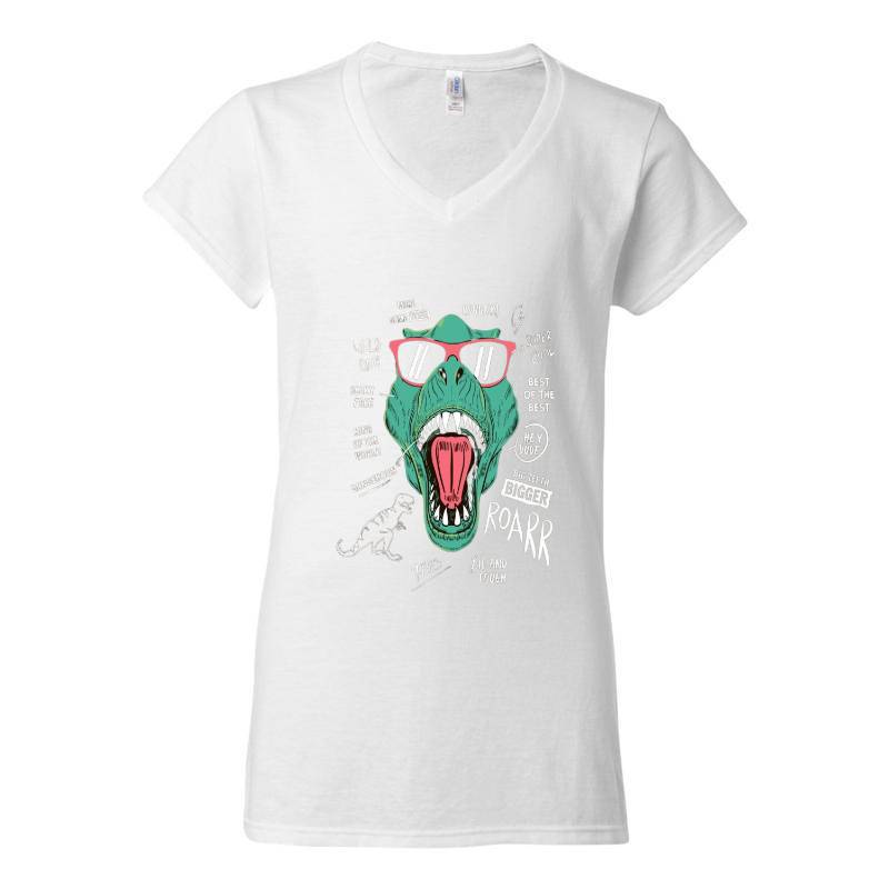 Dino V-Neck T-Shirt