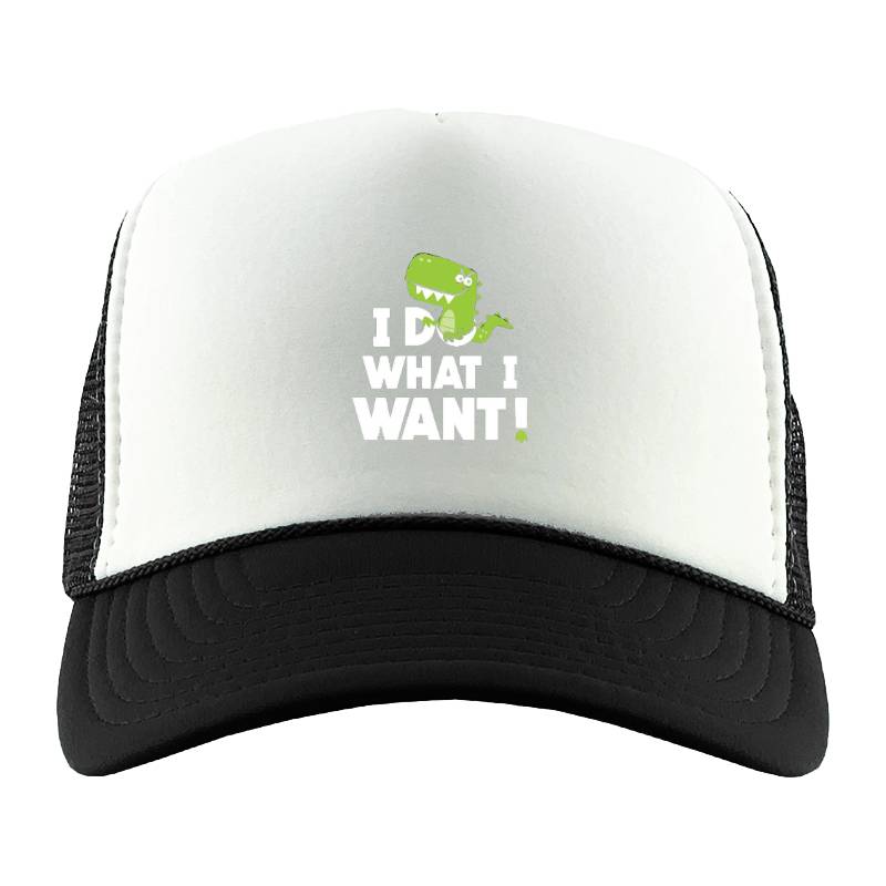 I Do What I Want Trucker Hat