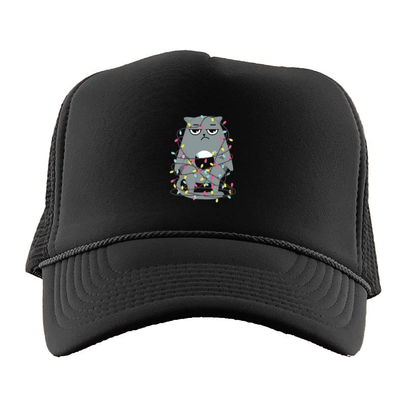 Cristmas cat Trucker Hat