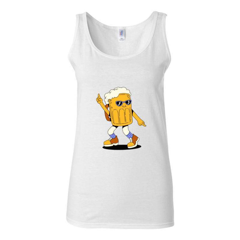 Dancing Beer Tank Top T-Shirt
