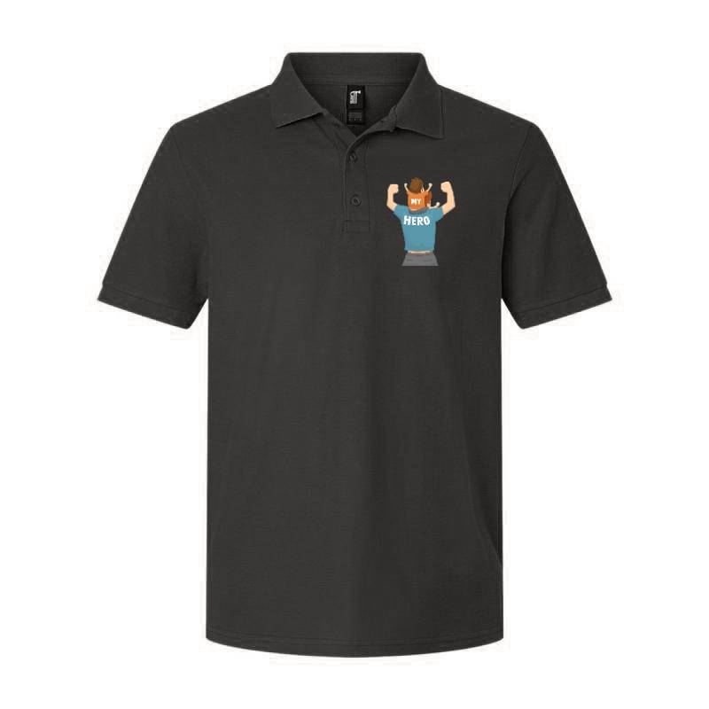 My Hero Father Polo T-Shirt