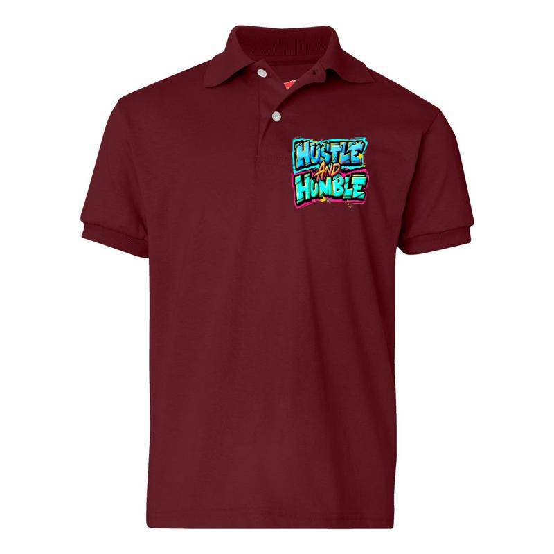 Hustle And Humble Polo T-Shirt