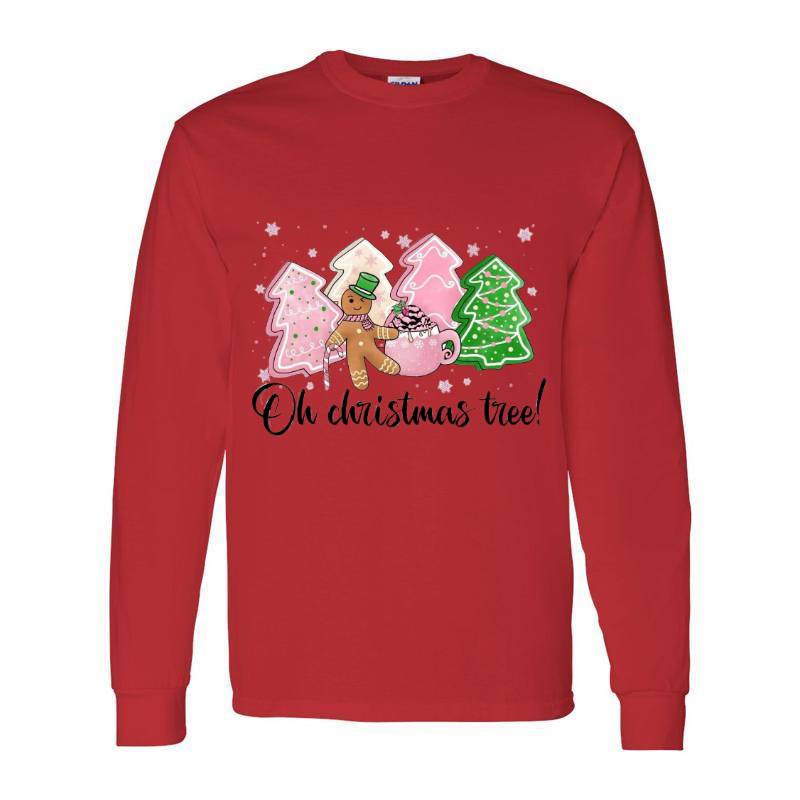 Cristmas Tree Long Sleeve Shirt