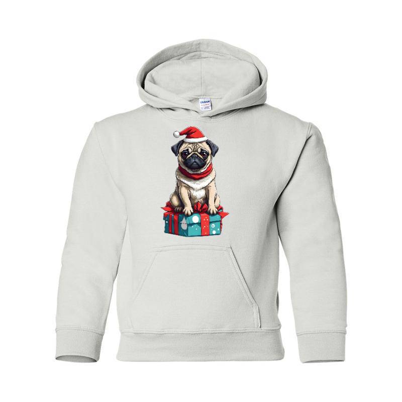 Christmas Dog Hooded Sweatshirt