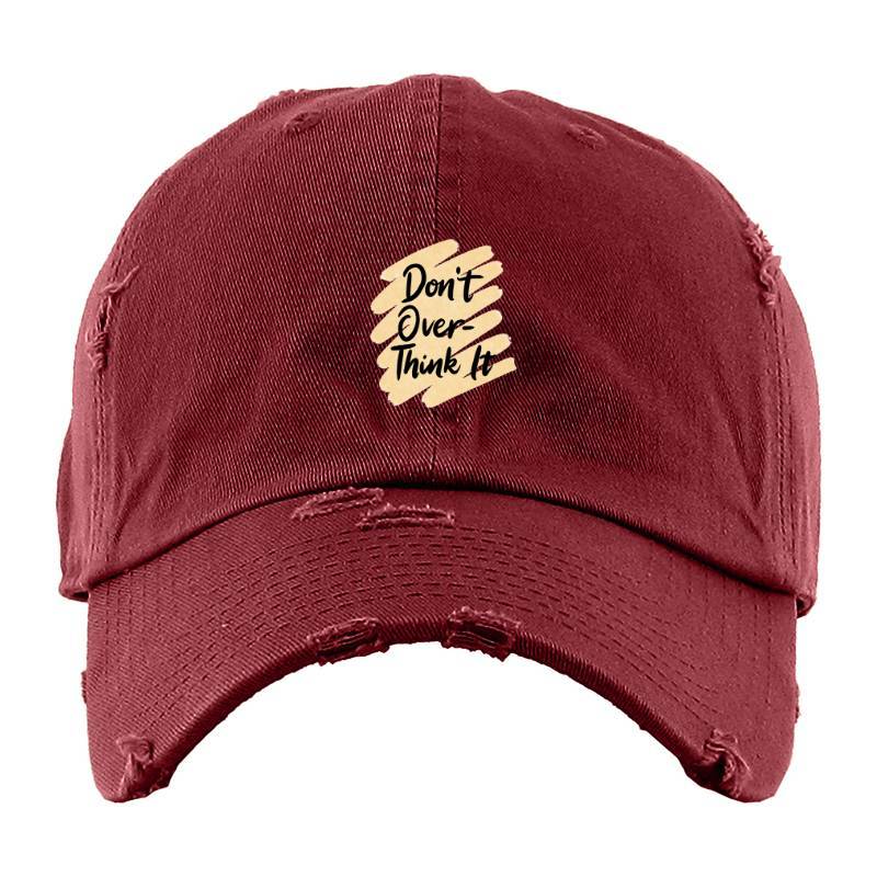 Don't over think it Baseball Cap