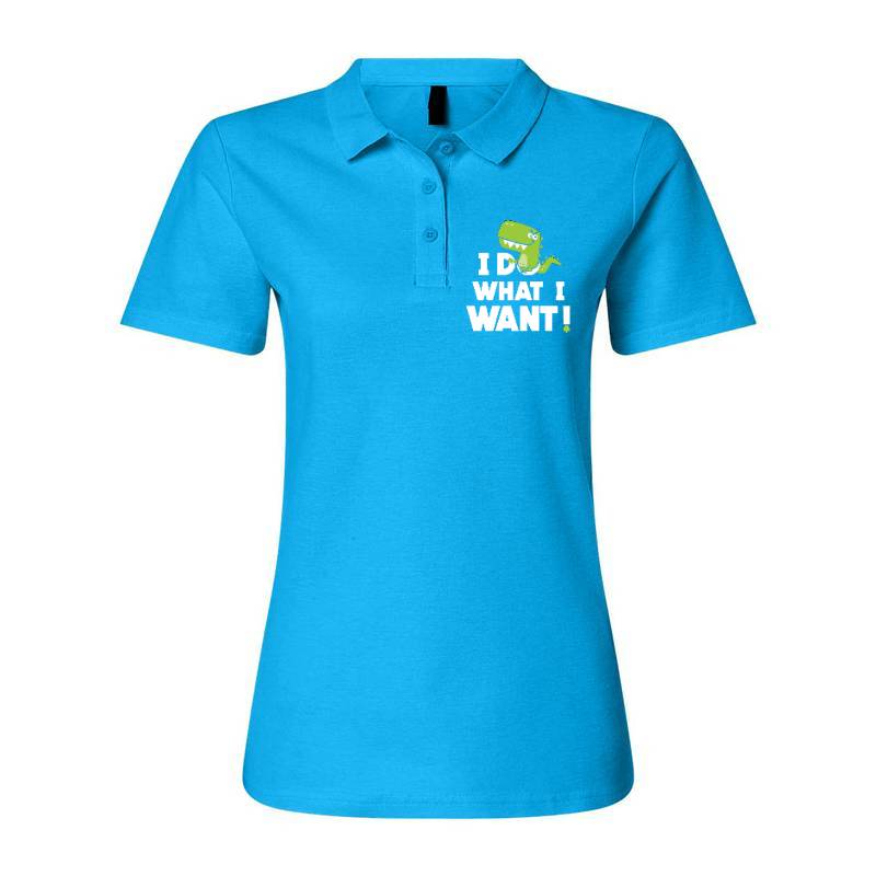 I Do What I Want Polo T-Shirt