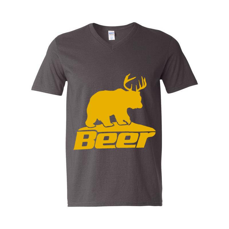 Beer V-Neck T-Shirt