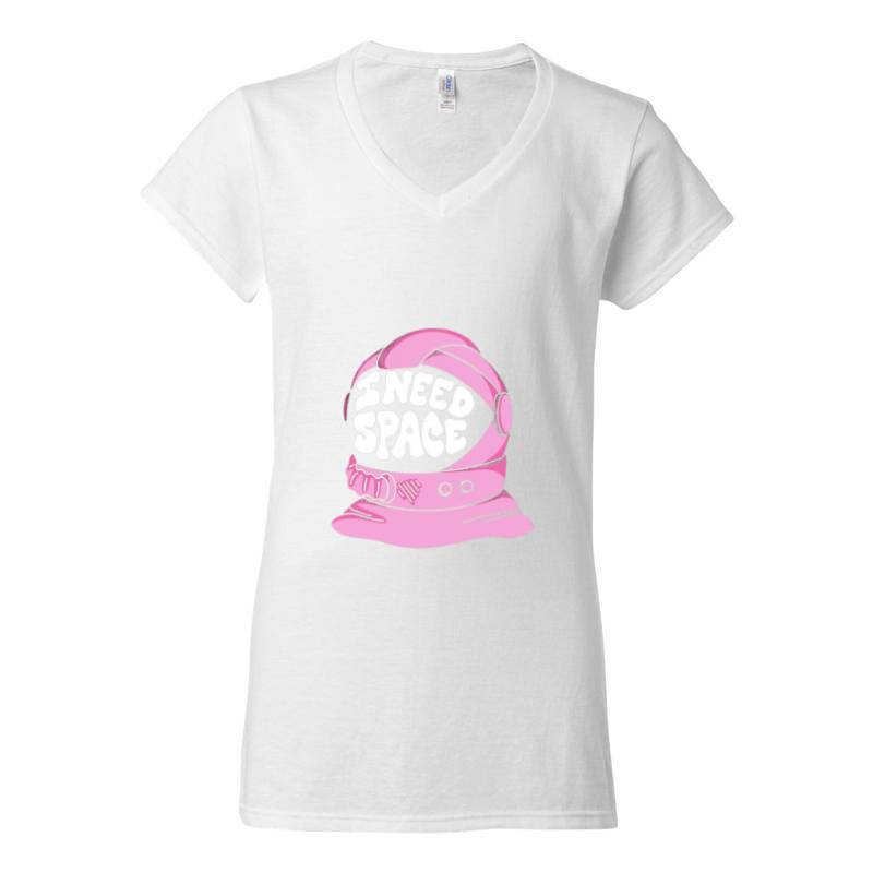I NEED SPACE V-Neck T-Shirt