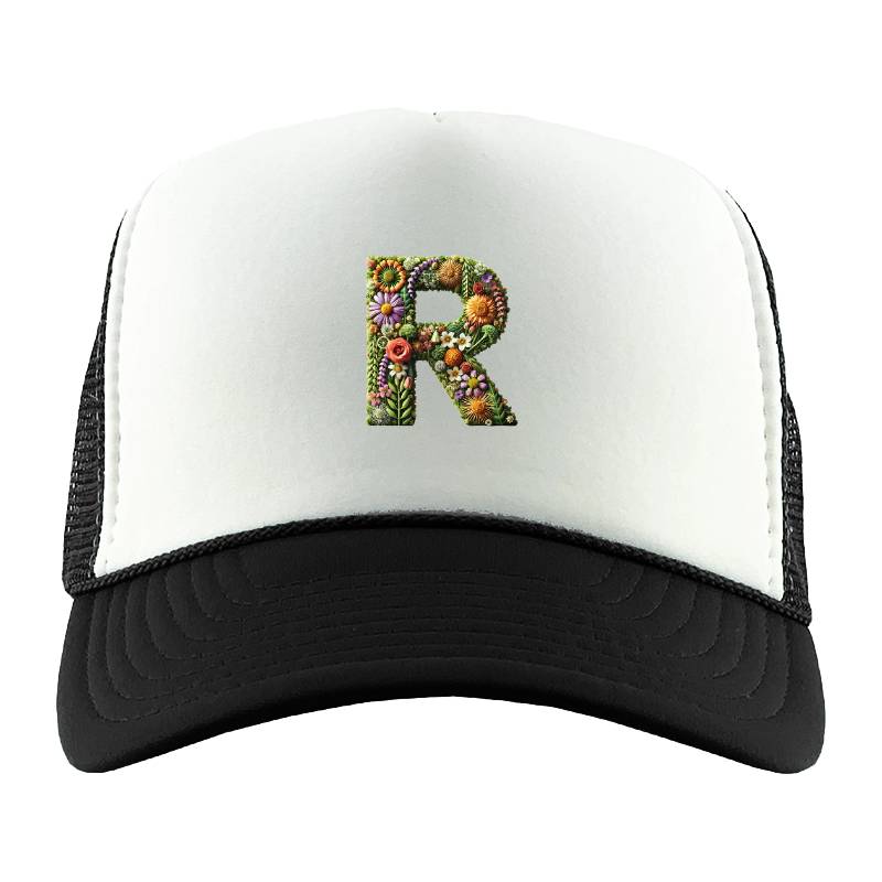 Letter R Trucker Hat