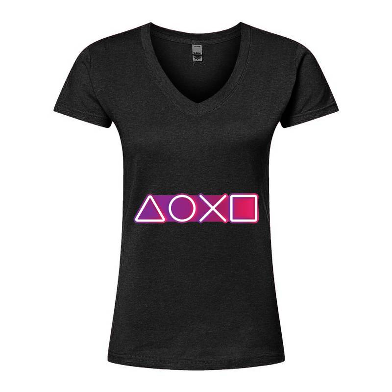 Game V-Neck T-Shirt