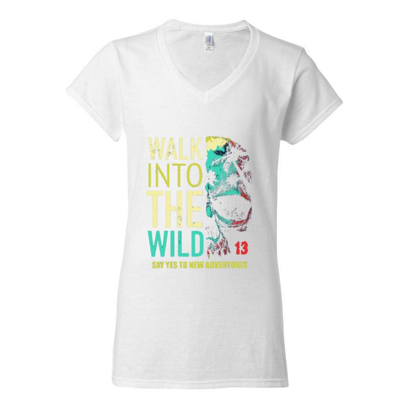 Walk Into The Wild V-Neck T-Shirt
