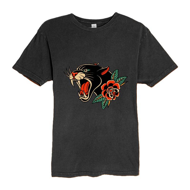 Rose and Tiger T-Shirt