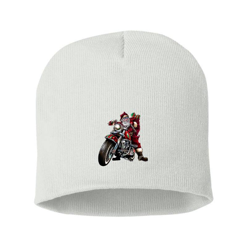 Motorcycle Santa Claus Beanie