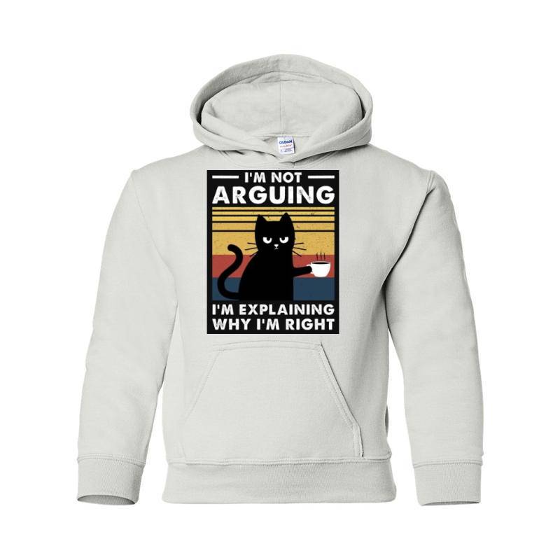 Wise Cat Hooded Sweatshirt