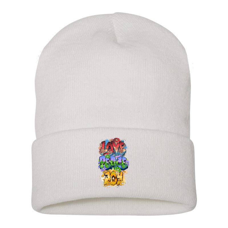 Love Peace Joy Beanie