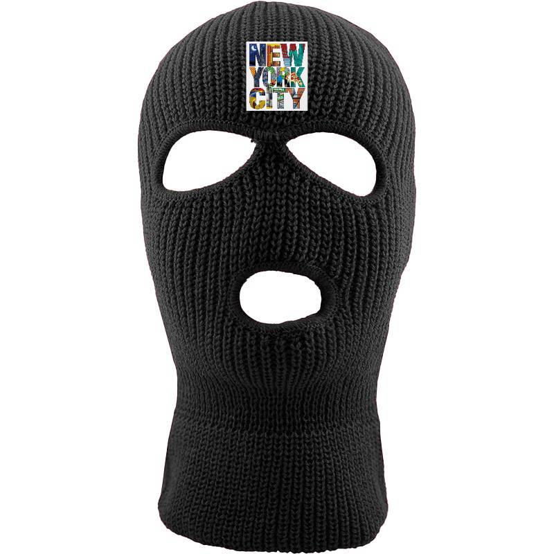 New York City Three hole mask