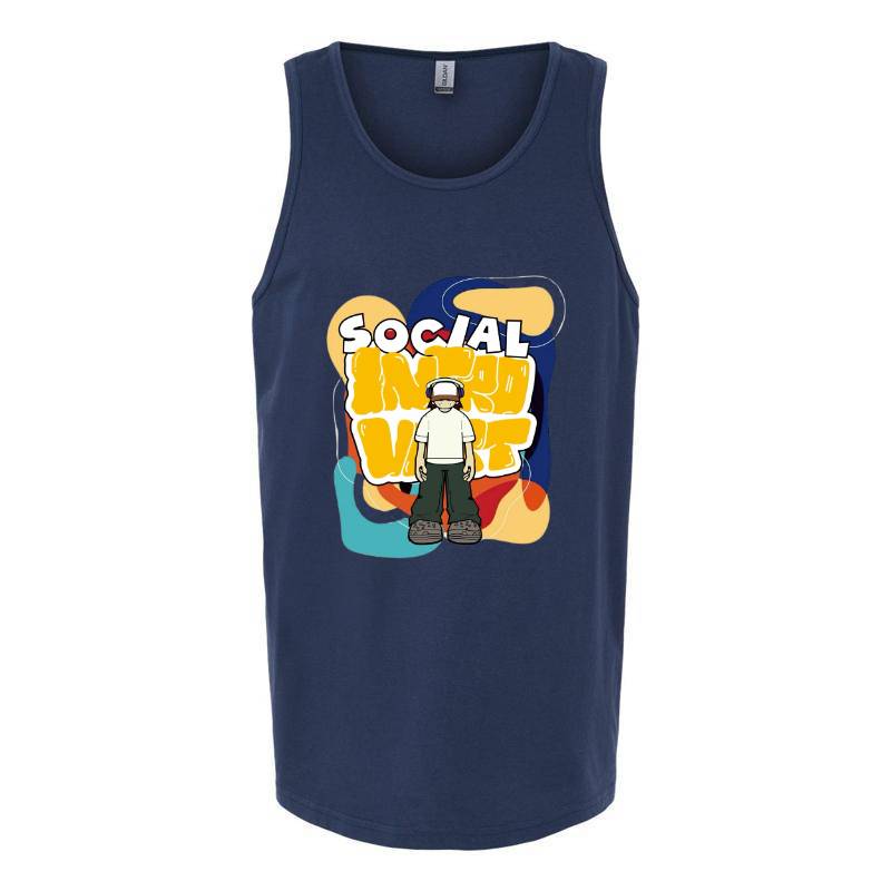 Social Introvert Tank Top T-Shirt