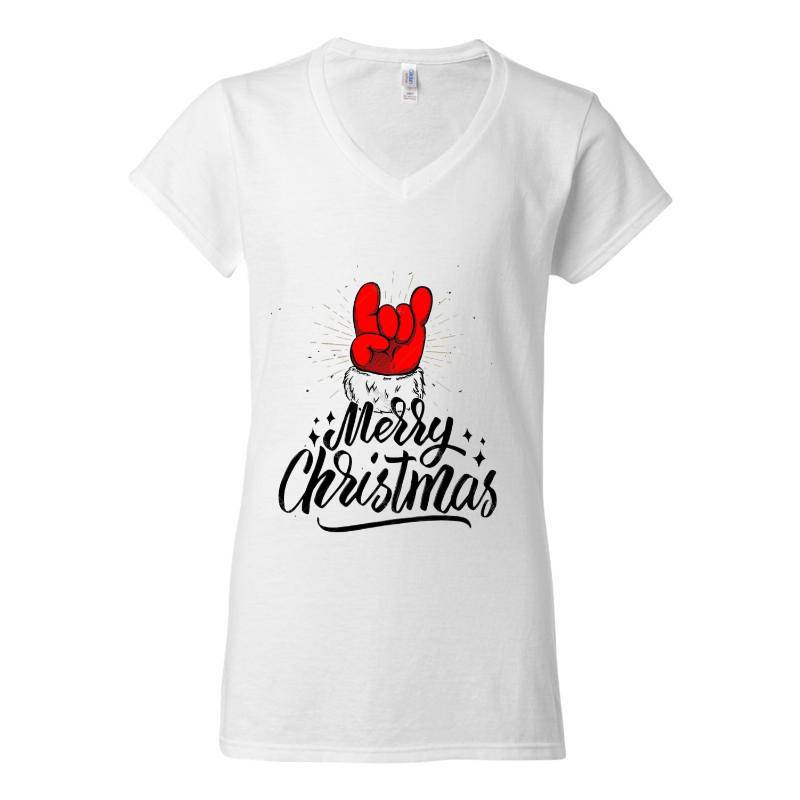 Merry Christmas V-Neck T-Shirt