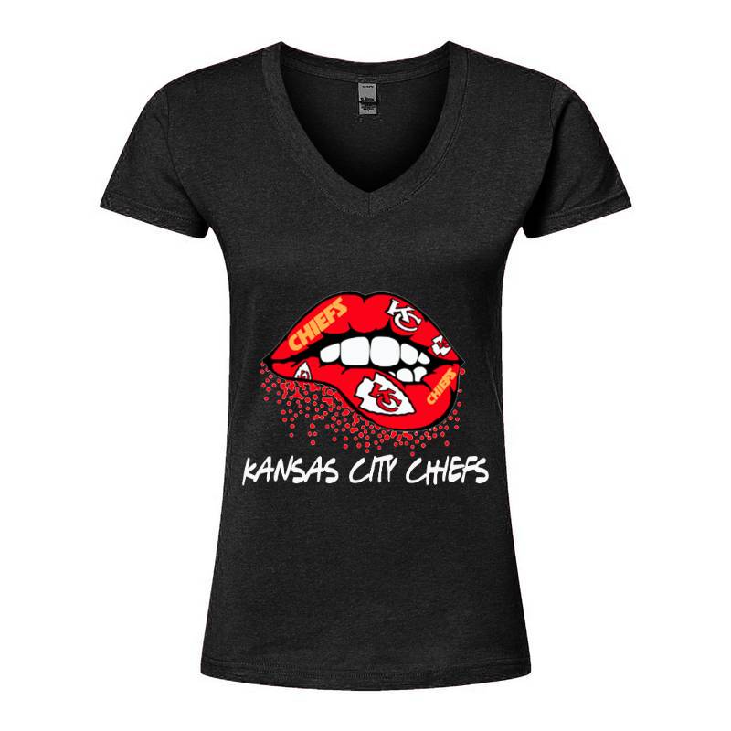 Lipspng V-Neck T-Shirt