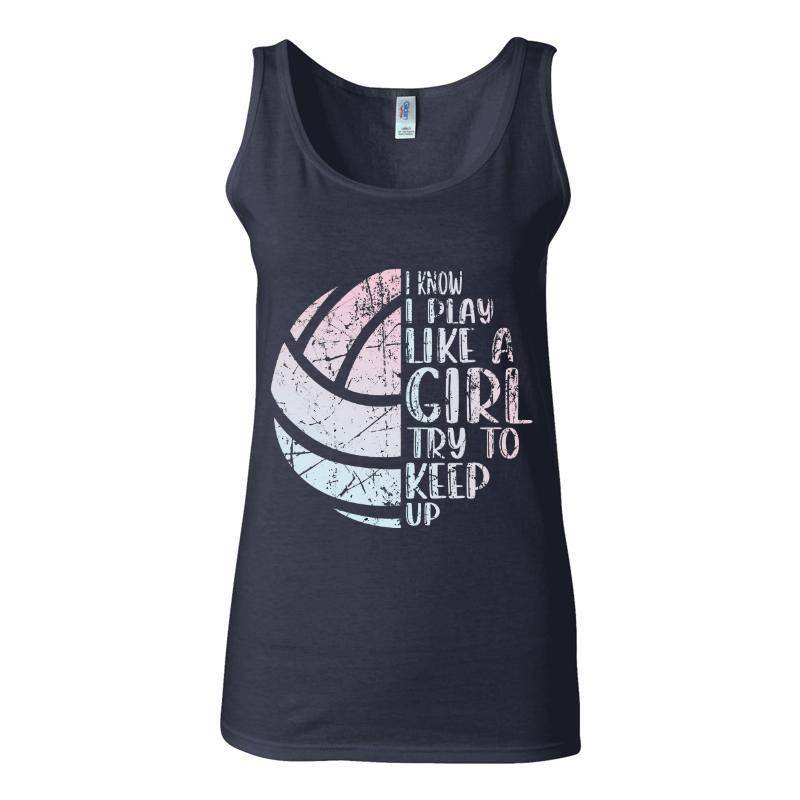 Play Like A Girl Tank Top T-Shirt