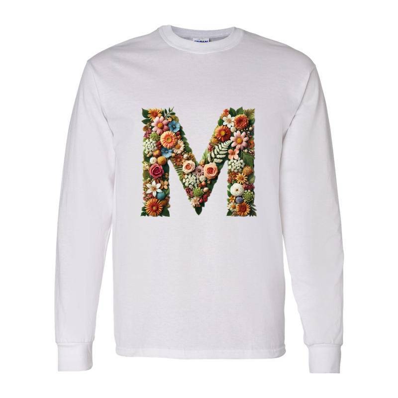Letter M Long Sleeve Shirt