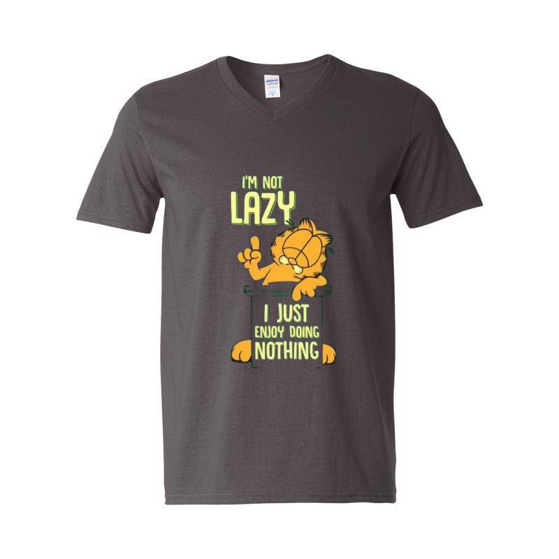 I'm Not Lazy I Just Enjoy Doing Nothing V-Neck T-Shirt