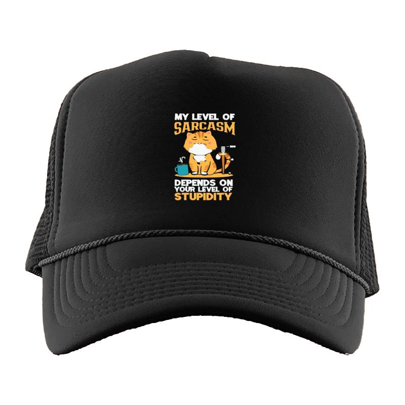 Sarcasm Trucker Hat