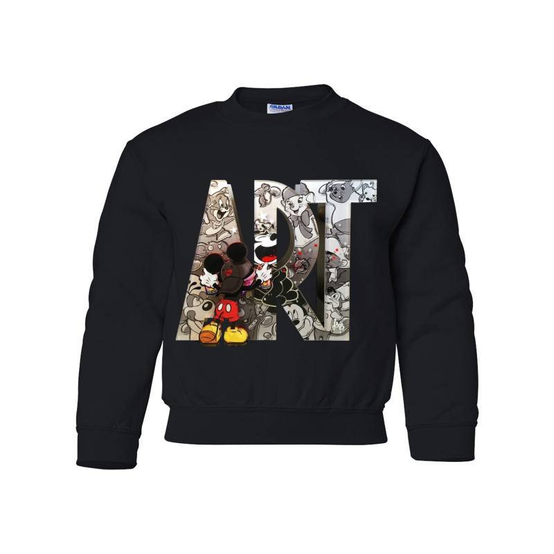 Art Youth Crewneck Sweatshirt 