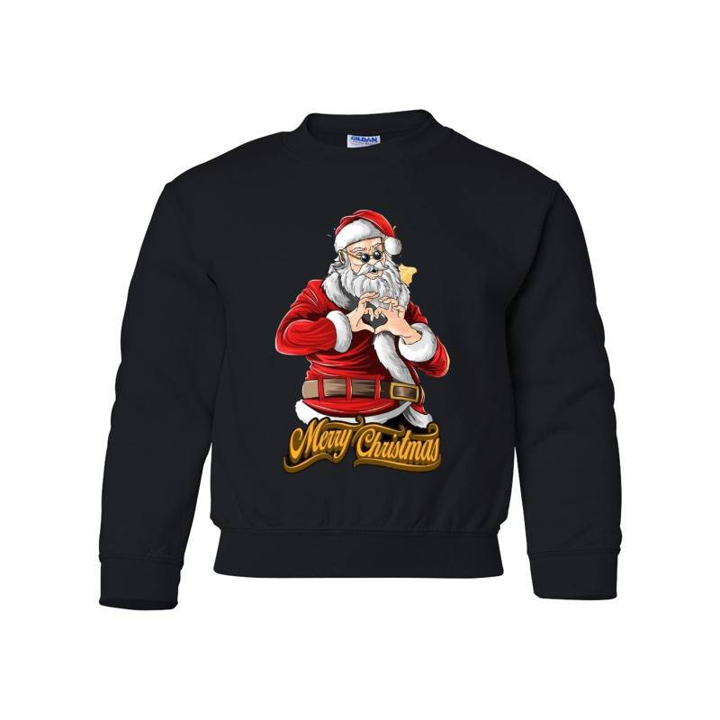 Santa Claus Youth Crewneck Sweatshirt 