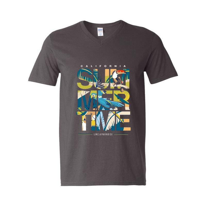 Summer Time V-Neck T-Shirt